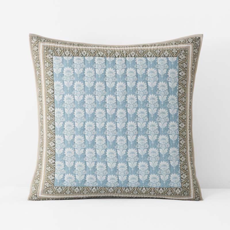 Anvitha Patchwork Quilted Sham - Multi, Euro,Multi