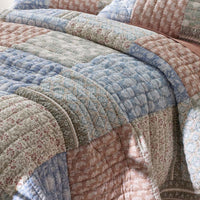 Anvitha Patchwork Quilted Sham - Multi, Standard,Multi