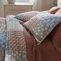Anvitha Patchwork Quilted Sham - Multi, Standard,Multi