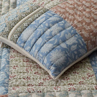 Anvitha Patchwork Quilted Sham - Multi, Standard,Multi