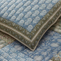 Anvitha Patchwork Quilted Sham - Multi, Standard,Multi