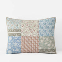 Anvitha Patchwork Quilted Sham - Multi, Standard,Multi