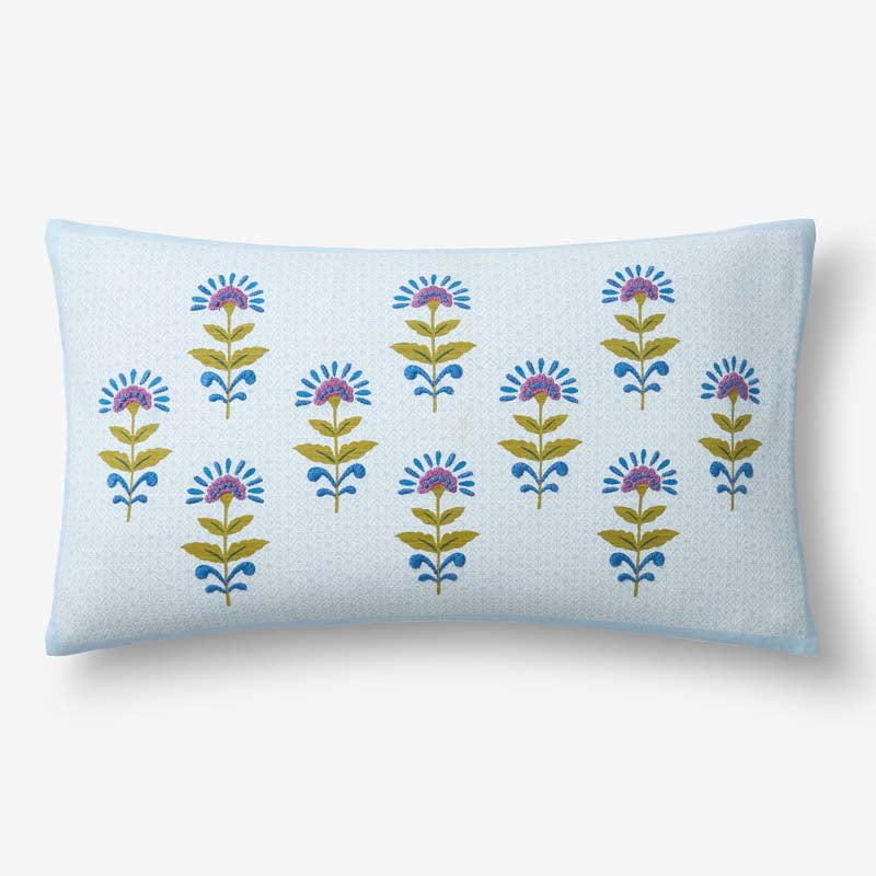 Idril Butti Decorative Lumbar Pillow Cover - Multi,Multi