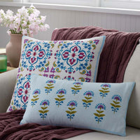 Idril Butti Decorative Lumbar Pillow Cover - Multi,Multi