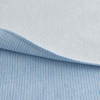 Yarn-Dyed Pencil Stripe Quilted Sham - Blue, Standard,Blue