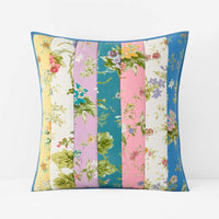 Darla Patchwork Quilted Sham - Multi, Euro,Multi