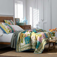 Darla Patchwork Quilted Sham - Multi, Standard,Multi