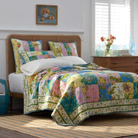 Darla Patchwork Quilted Sham - Multi, Standard,Multi