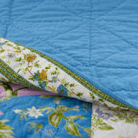 Darla Patchwork Quilted Sham - Multi, Standard,Multi
