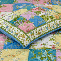 Darla Patchwork Quilted Sham - Multi, Standard,Multi