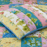 Darla Patchwork Quilted Sham - Multi, Standard,Multi