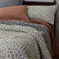 Reversible Quilted Sham - Enchanted Floral, Standard,Enchanted Floral