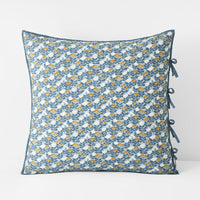 Reversible Quilted Sham - Garden Tulip, Euro,Garden Tulip
