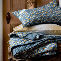 Reversible Quilted Sham - Garden Tulip, Standard,Garden Tulip