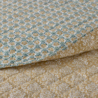 Reversible Quilted Sham - Blossom Grove, Standard,Blossom Grove