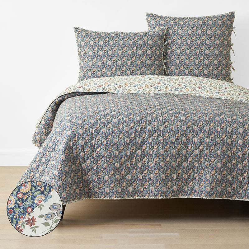 Reversible Quilt - Enchanted Floral, Full/Queen,Enchanted Floral