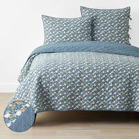 Reversible Quilt - Garden Tulip, Twin/Twin XL,Garden Tulip