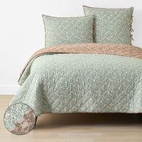 Reversible Quilt - Petal and Vine, Full/Queen,Petal & Vine