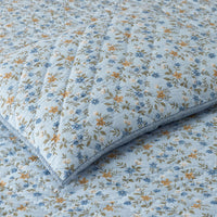 Garden Mist Reversible Quilt - Blue Multi, Twin/Twin XL,Blue Multi