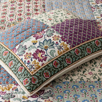 Nora Mosaic Patchwork Quilted Sham - Multi, Standard,Multi