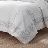 Riverstone Classic Smooth Sateen Duvet Cover - Gray, Twin/Twin XL,Gray