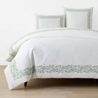 Riverstone Classic Smooth Sateen Duvet Cover - Green Sage, Twin/Twin XL,Green Sage