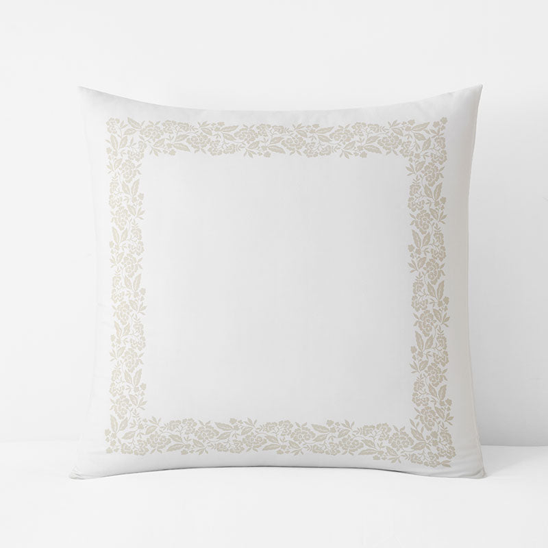Riverstone Classic Smooth Sateen Sham - Dark Taupe, Euro,Dark Taupe
