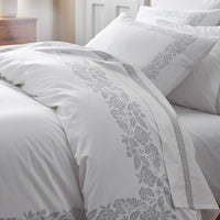 Riverstone Classic Smooth Sateen Sham - Gray, Standard,Gray