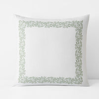 Riverstone Classic Smooth Sateen Sham - Green Sage, Euro,Green Sage