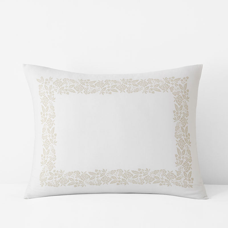 Riverstone Classic Smooth Sateen Sham - Dark Taupe, Standard,Dark Taupe