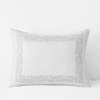 Riverstone Classic Smooth Sateen Sham - Gray, Standard,Gray