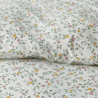 Lucenda Classic Cool Cotton Percale Pillowcase Set - Scattered Flowers, Standard,Scattered Flowers