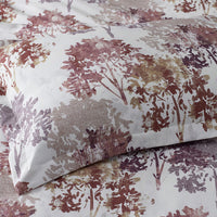 Woodland Wonders Premium Smooth Wrinkle-Free Sateen Flat Bed Sheet - Brick, Queen,Brick