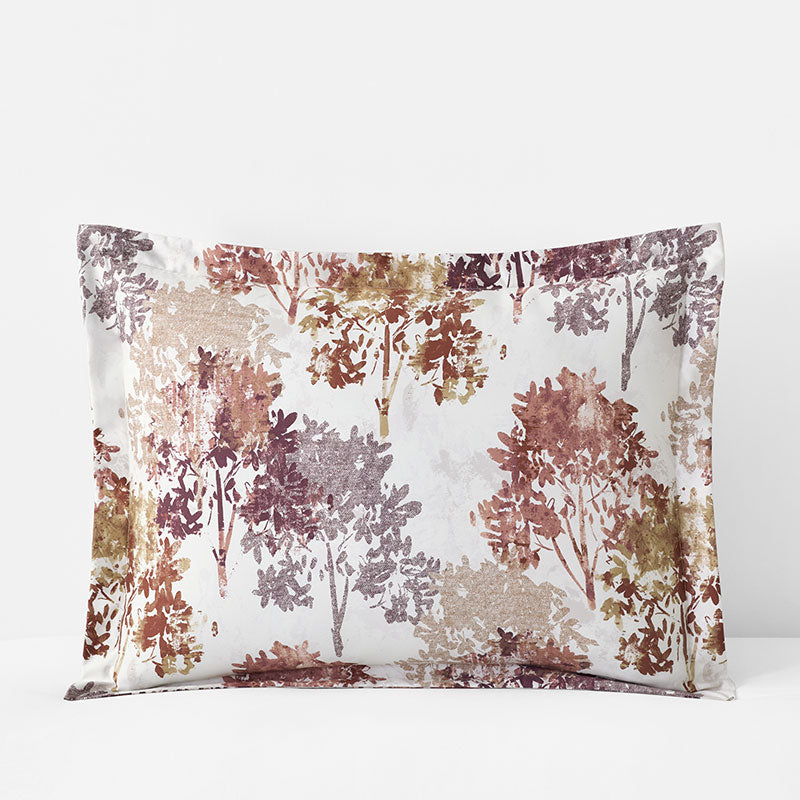 Woodland Wonders Premium Smooth Wrinkle-Free Sateen Sham - Brick, Standard,Brick