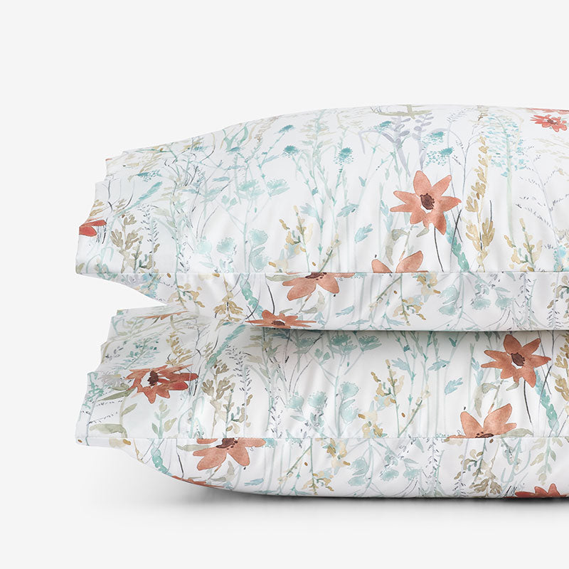 Forest Willow Premium Smooth Wrinkle-Free Sateen Pillowcase Set - Multi, Standard,Multi