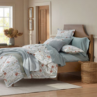 Forest Willow Premium Smooth Wrinkle-Free Sateen Bed Sheet Set - Multi, Twin,Multi