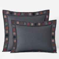 Ashton Sham - Charcoal, Standard,Charcoal
