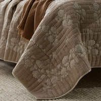 Isolde Quilt - Brown, Full/Queen,Brown