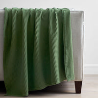 Woven Throw - Dark Olive,Dark Olive