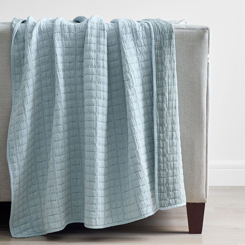 Lorietta Reversible Throw - Blue Multi,Blue Multi