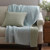 Lorietta Reversible Throw - Green Multi,Green Multi