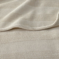 Waffle Stripe Blanket - Beige, King/Cal. King,Beige