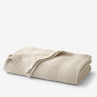 Waffle Stripe Blanket - Beige, King/Cal. King,Beige