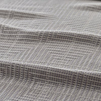 Square Maze Blanket - Blue Stone, Twin/Twin XL,Blue Stone