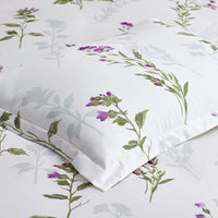 Iris Bloom Premium Smooth Wrinkle-Free Sateen Comforter - Cream Multi, Twin/Twin XL,Cream Multi