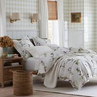 Iris Bloom Premium Smooth Wrinkle-Free Sateen Bed Sheet Set - Cream Multi, Twin,Cream Multi