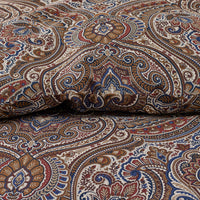 Royal Paisley Premium Smooth Wrinkle-Free Sateen Comforter - Copper, Twin/Twin XL,Copper