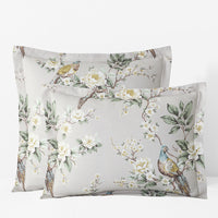 Garden Pheasant Sham - Ivory, Standard,Ivory