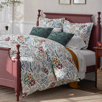 Holiday Print Classic Ultra-Cozy Cotton Flannel Bed Sheet Set - Floral Spray, Twin XL,Floral Spray