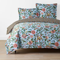 Gracie Reversible Classic Smooth Sateen Duvet Cover - Multi, Twin/Twin XL,Multi